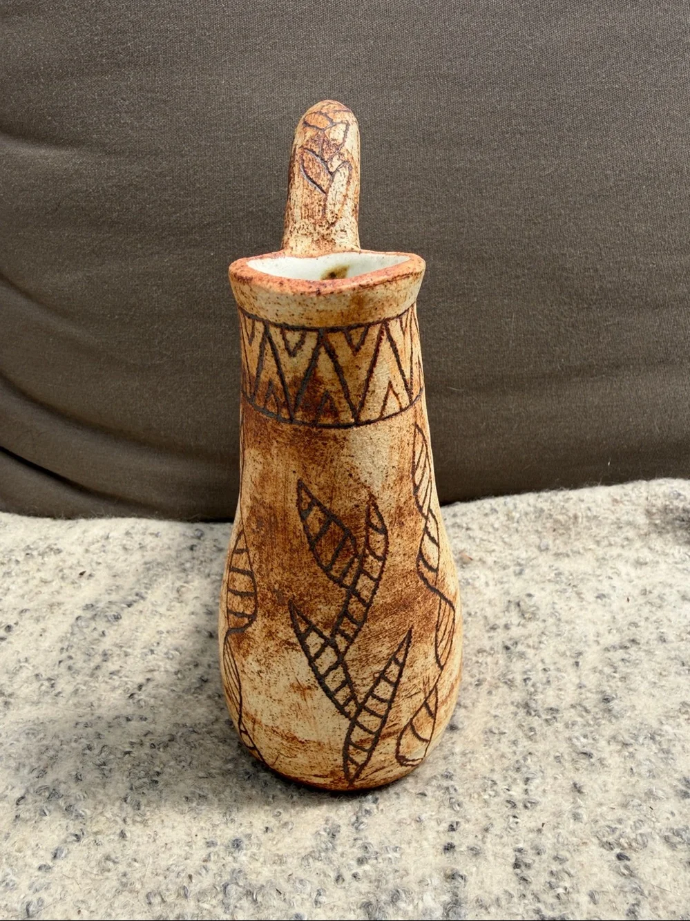 Vintage southwest decor rustic wedding vase